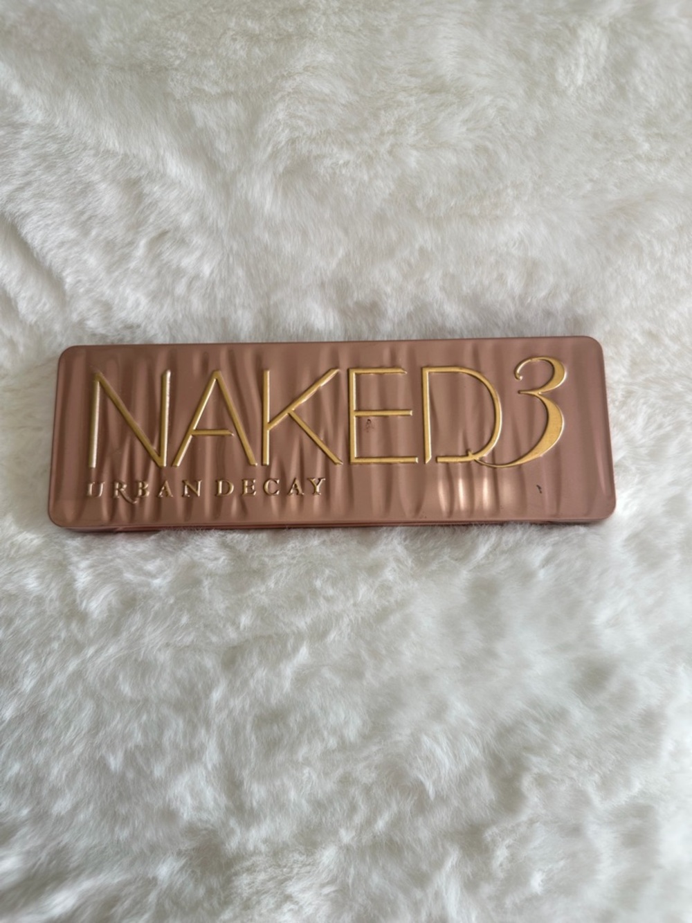 Urban Decay NAKED3 Metallic Rose Gold Eyeshadow Palette